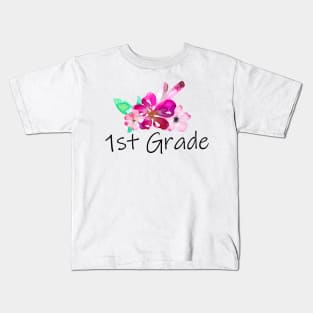 First grade design Kids T-Shirt